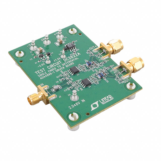 DC2622A Analog Devices Inc.  Cartes d'évaluation - Amplificateurs opérationnels